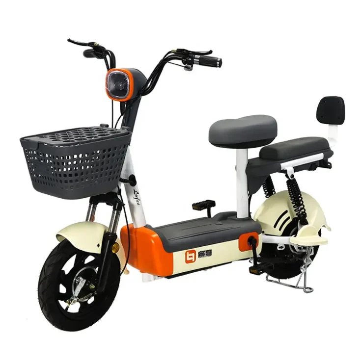 08.05.2025_13.48.17_REC_1024x1024@2x Adults mini E-Bike With 02 seats front Basket - Image 1